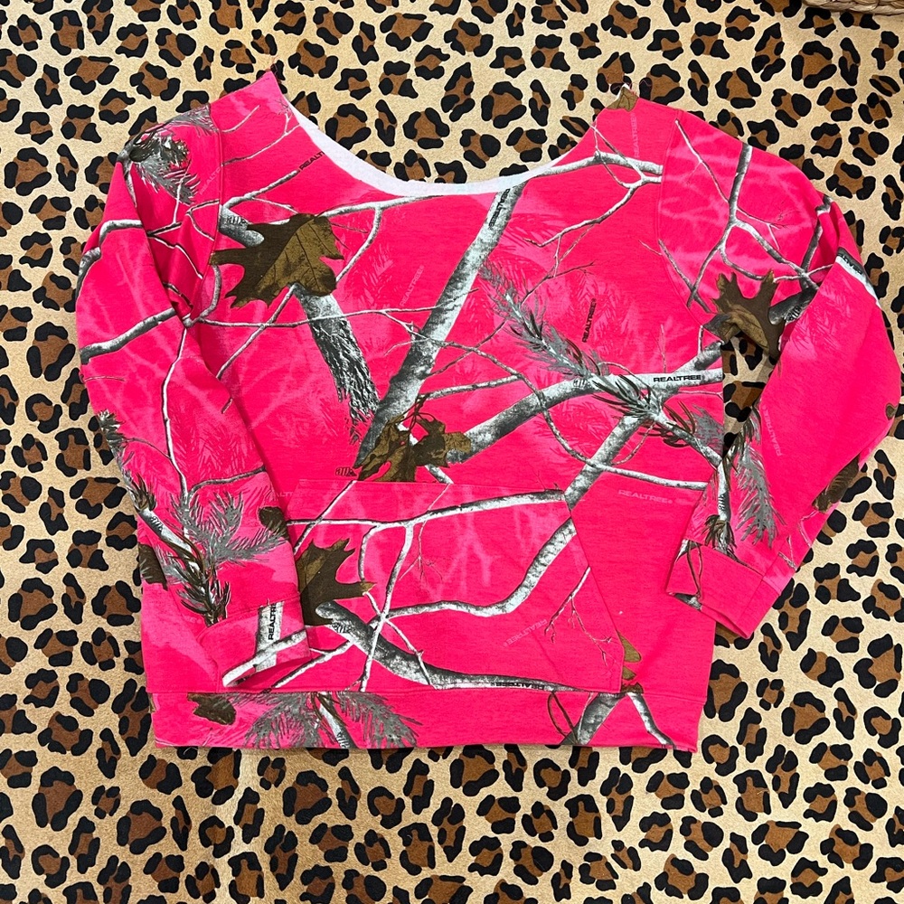 Realtree Pink Camouflage SweatShirt